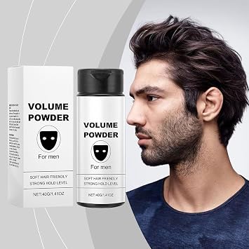Hair Texture Powder - Lightweight Volumizing Styling Dust for Men | Natural Matte Finish, Easy Apply Grooming Product for Travel, Business, Appointments, Parties & Everyday Hair Styling