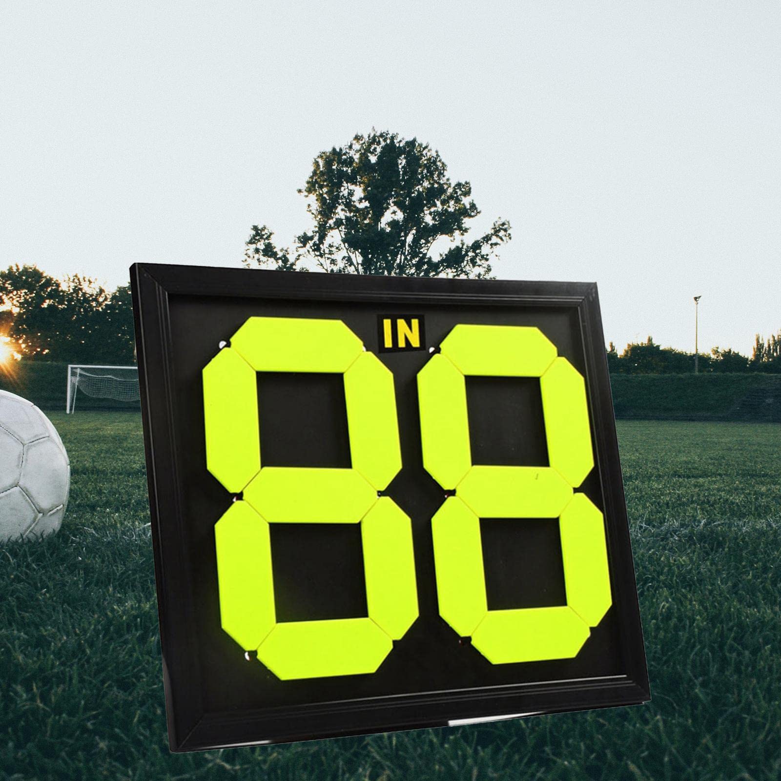 F Fityle Calcio Calcio Sostituzione Manuale Scheda Scheda pregevole fattura per Display Fluorescente Arbitro