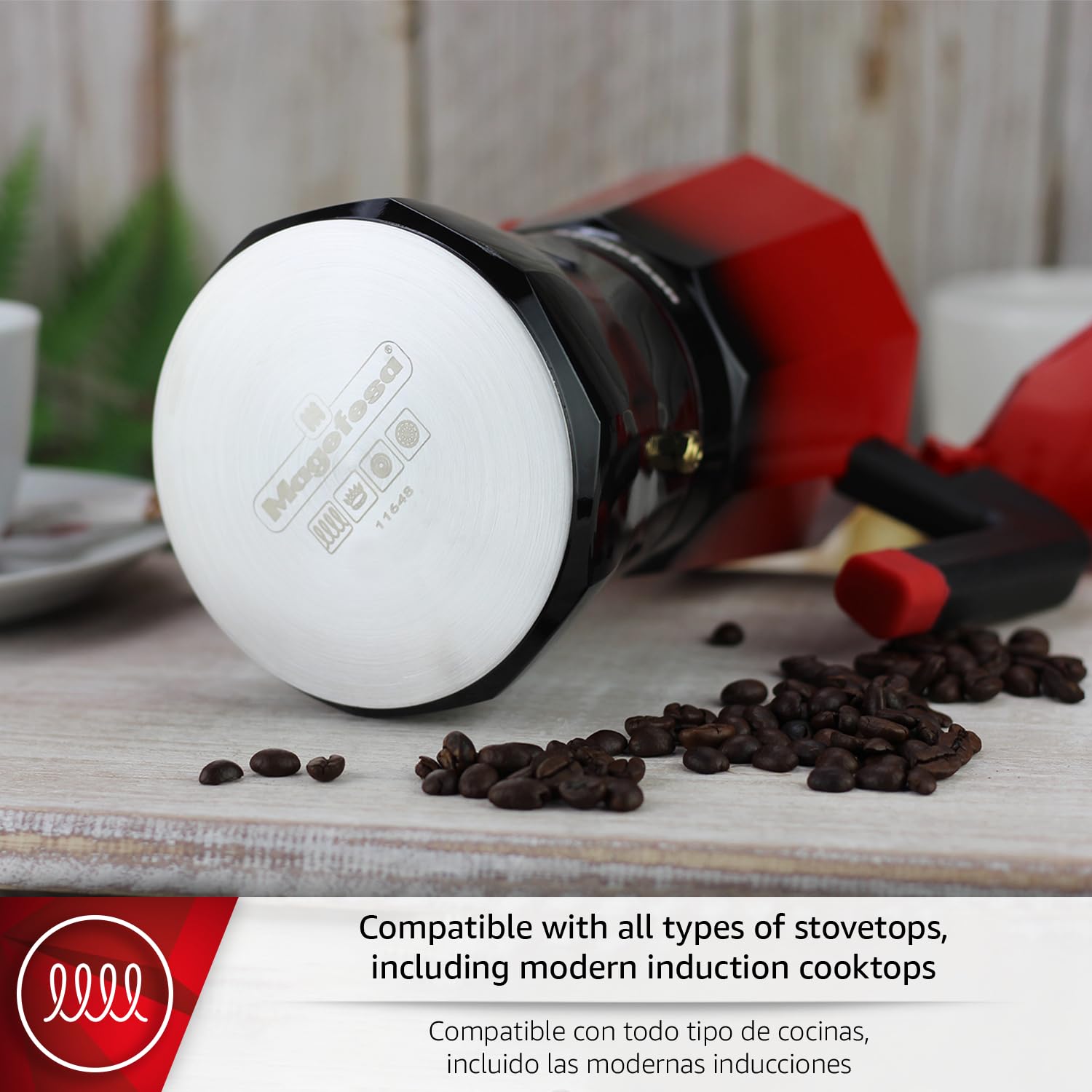 Amazon.com: Magefesa Tradicional 12-Cup Stovetop Espresso Maker