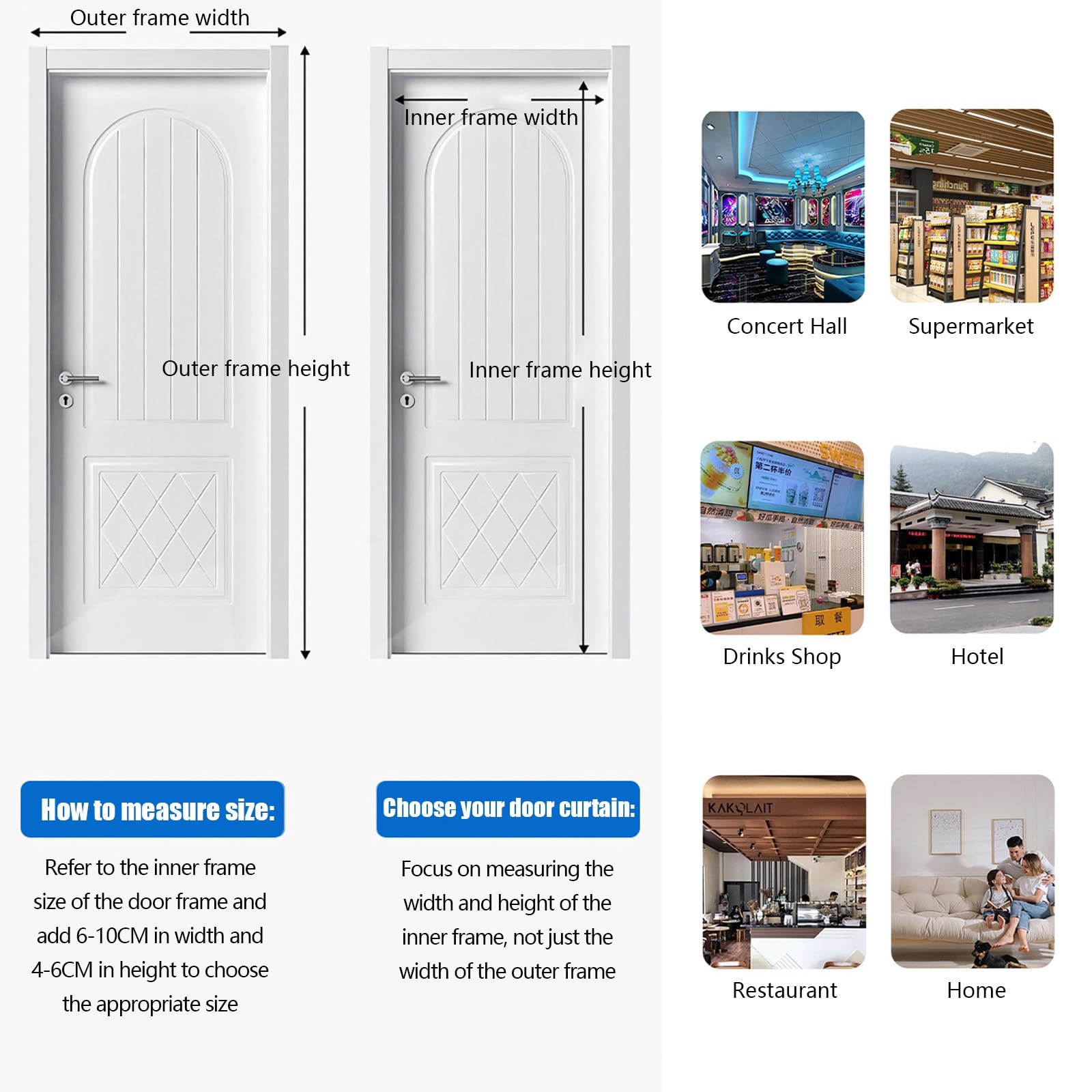 Rideau à Lanières PVC Rideau industriel à lanières Épaisseur 2,5 mm Isolant Rideau de Porte lanieres Facile à installer Convient à la maison, au supermarché, au garage et à l'entrepôt(15x280cm