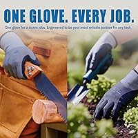 Vista 5 de PROMEDIX P Nitrile Coated Work Gloves,MicroFoam Safety Work Gloves Men,Seamless Knit Nylon&spandex Gloves with Grip