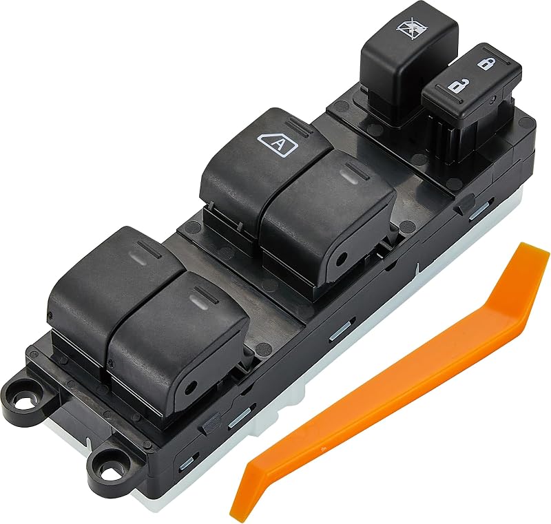 Interruptor mestre do vidro elétrico ZAPOSTS para Nissan Frontier Crew Cab 2007–2015 – lado do motorista