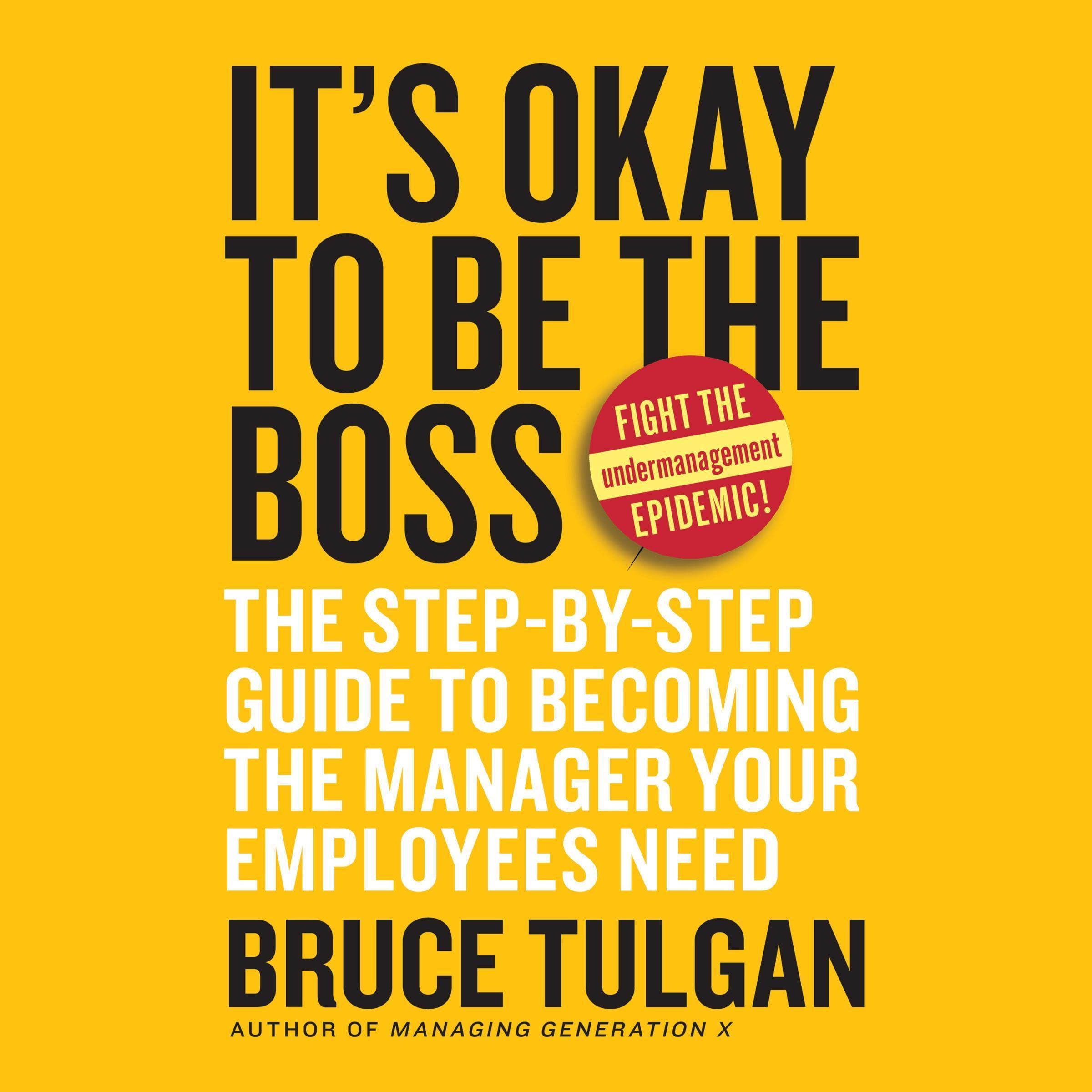 Cover art for It's Okay to Be the Boss