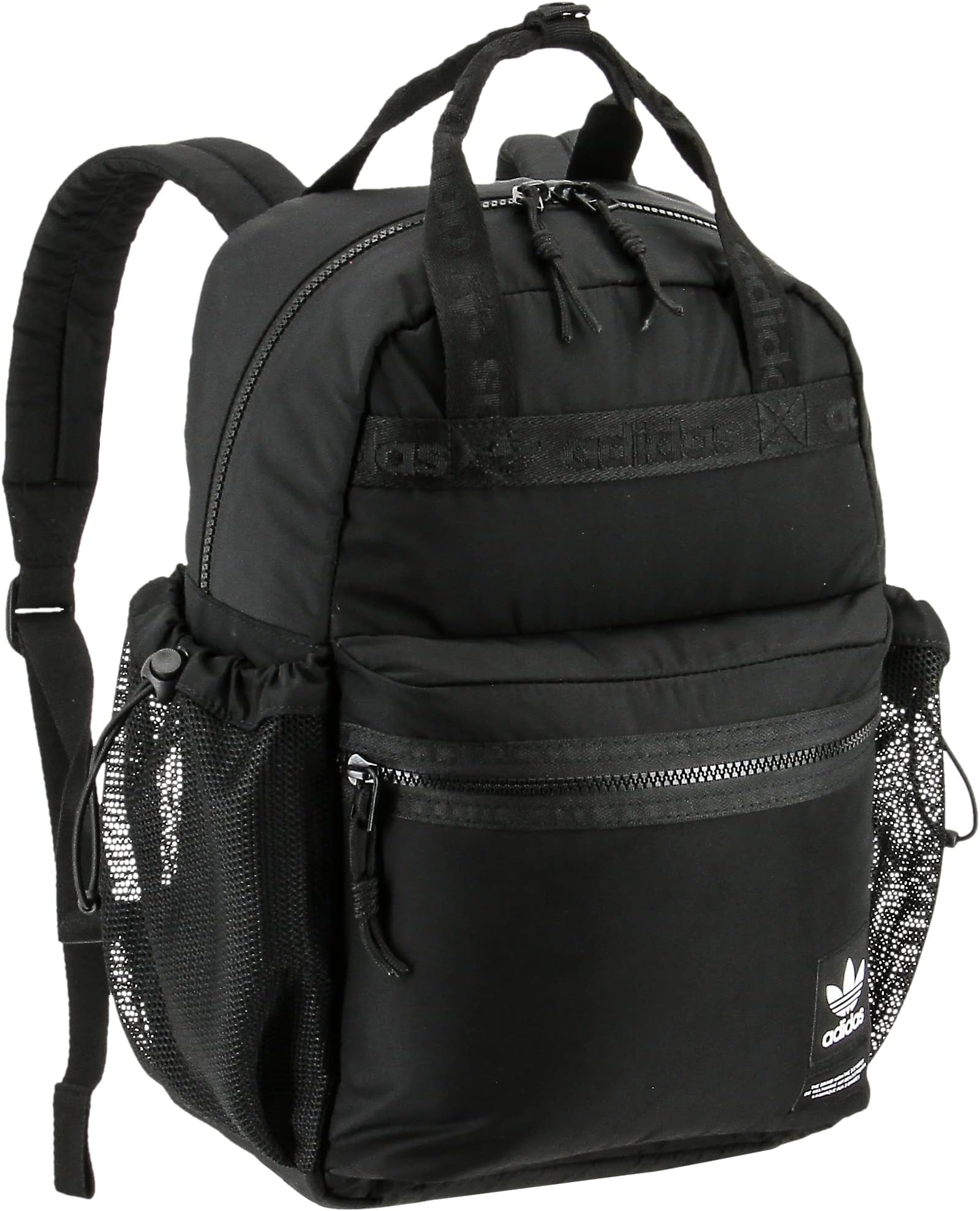 adidas Originals Originals Middie Backpack, Black/Black, One Size