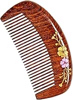 0716137 天然桃の木櫛17.9センチ