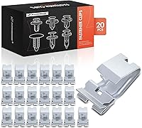 A-Premium 20-Pack Metal Radiator Grille Clips for Chevy Silverado 1500/2500/3500, Tahoe, GMC Sierra, Yukon - Durable Push Pin Fasteners