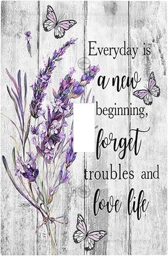 Miniatura 228 de Cubiertas de salida iridiscentes abstractas coloridas nubes dúplex de 1 cuadrilla, placa de cubierta de interruptor de luz arco iris, placas