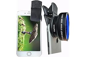 Fisheye Lens iPhone 14 13 Pro Max, Wide Angle Macro Lens Kit...