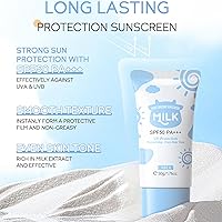 Vista 9 de Kit de cuidado de la piel facial con leche, el juego hidratante para el cuidado de la piel incluye crema, limpiador, crema para ojos, crema