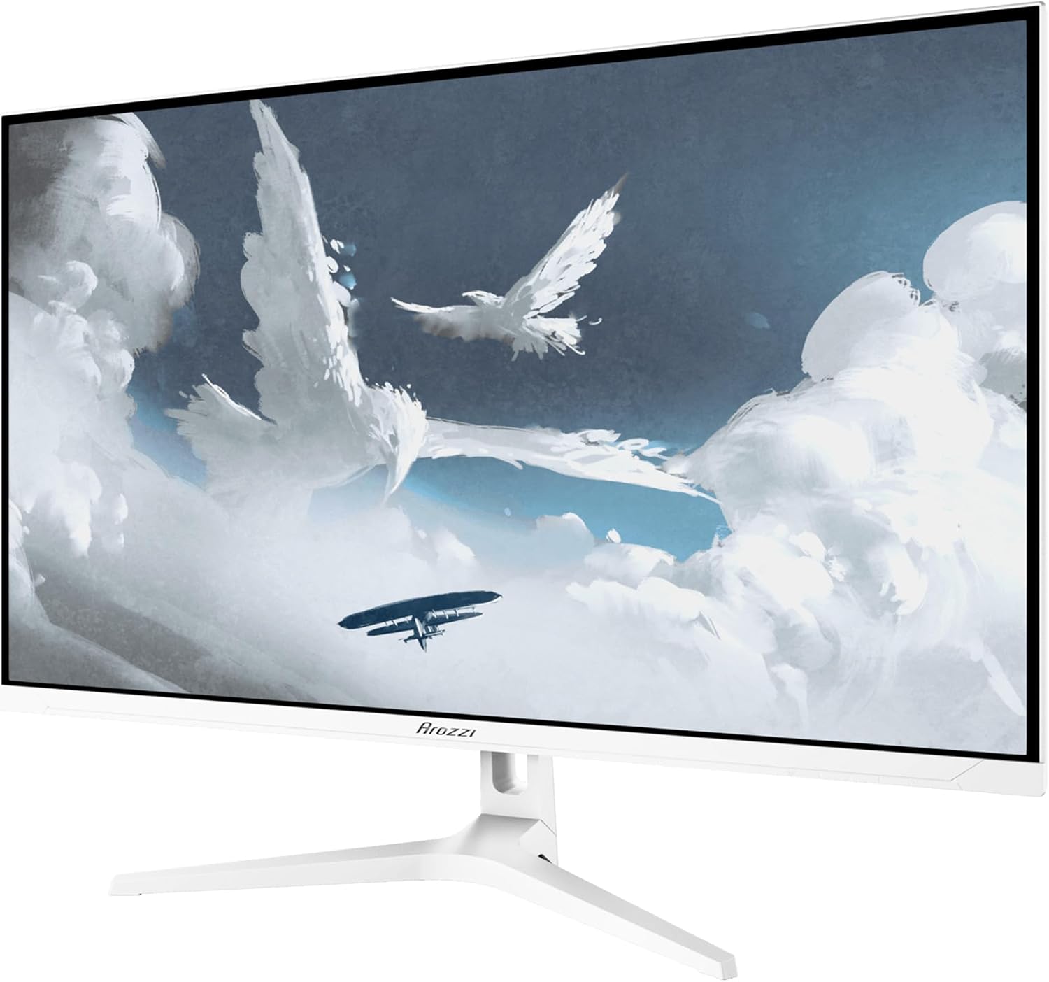 Arozzi Nova 32 Inch Gaming Monitor 180Hz QHD White