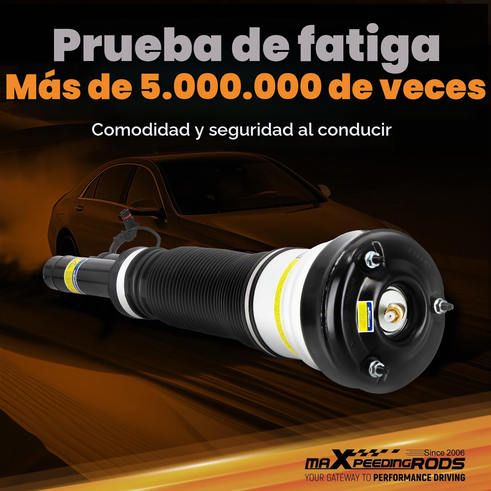 maXpeedingrods 2 amortiguadores delanteros para Mercedes-Benz Clase S W220 2203202438
