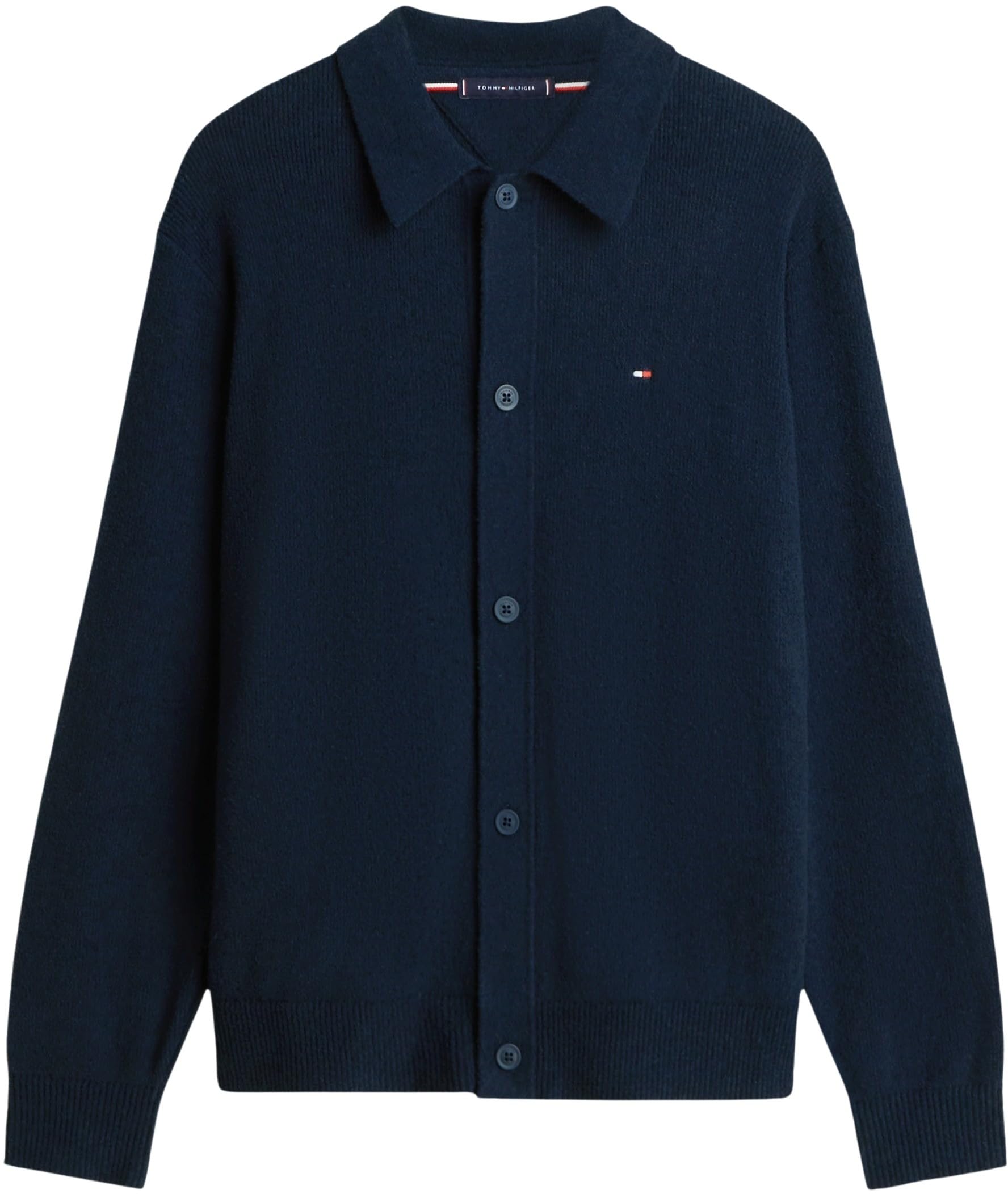 Tommy Hilfiger Suéter cárdigan Textured Polo Hombre