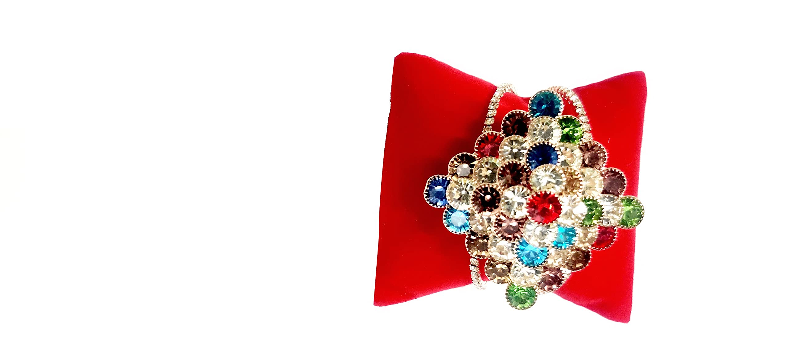 AB Beauty House® rainbow beads braclet with latkan