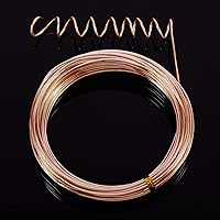 Vista 39 de TecUnite Alambre de aluminio para esculpir armadura, alambre flexible para manualidades (2 rollos, plata, 32.8 ft x 0.059 in)