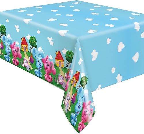 Blue's Clues & You - Mantel de plástico para fiesta de cumpleaños, 1 unidad