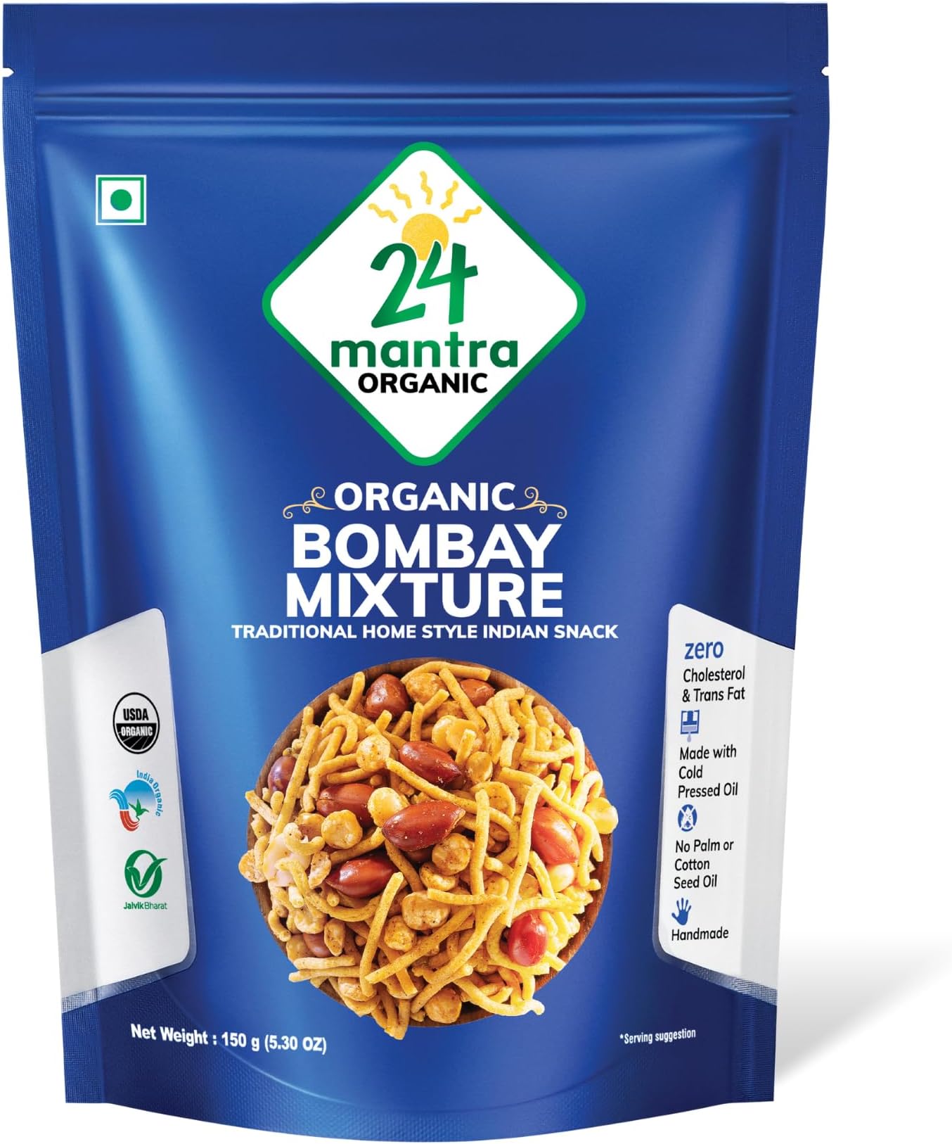 24 Mantra Organic Bombay Mixture 150g
