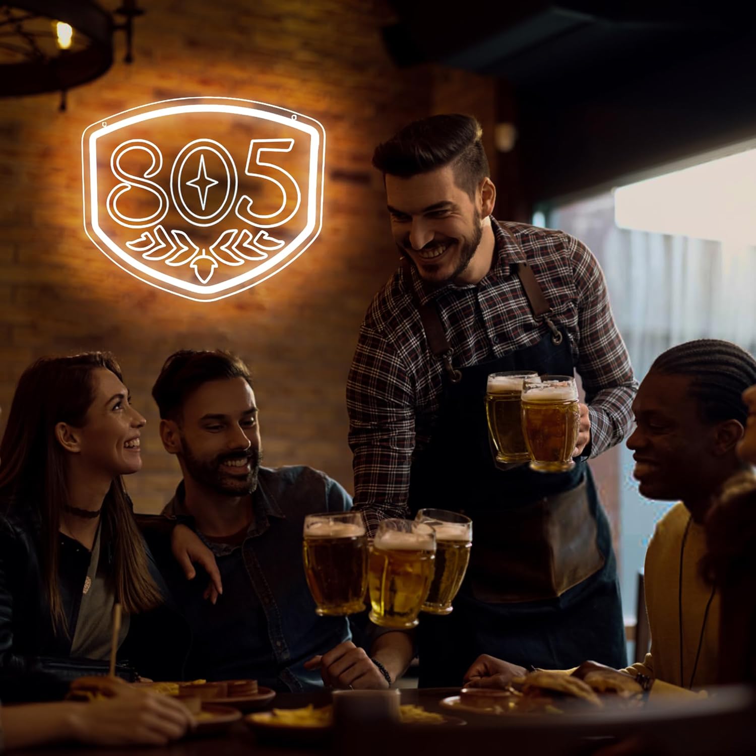Beer Neon Sign for Wall Decor Beer Neon Light for Man Cave Bar Led Light Up Sign for Home Bar Party Shop Pub Bistro Bedroom restaurant Decor Birthday Gift Size13.7 * 11In(JTD245)