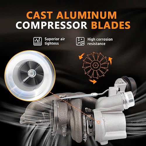 Miniatura 6 de TOPAZ TD04 Turbocompresor Turbo compatible con BMW Z4 E89 X1 E84 5 Touring F11 F10 F30 1 F20 49477-02003 11657635803