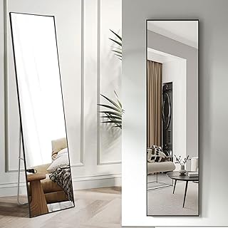 Warmiehomy 40x150cm Large Mirror Full Length Wall Mounted Standing Mirro...