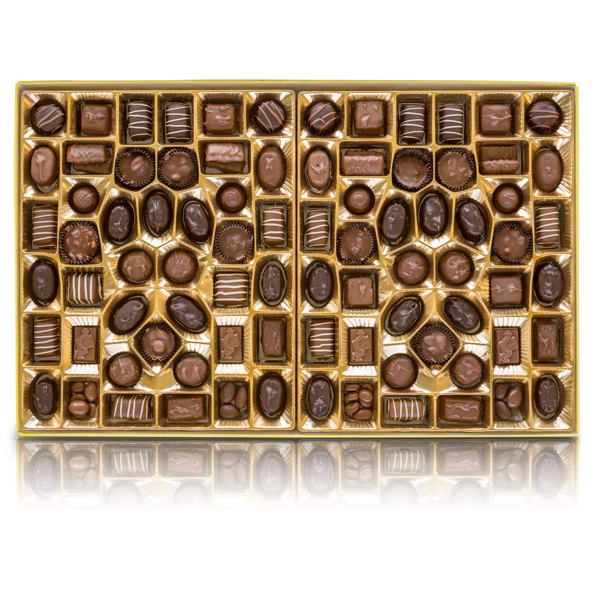 Russell Stover Whitman's Sampler Chocolate Box Assortment Box, An Assortment of Nutty, Chewy, Creamy Crispy Milk Chocolate Covered Candies and Dark Chocolate Covered Candies, 24 Ounce : Grocery & Gourmet Food