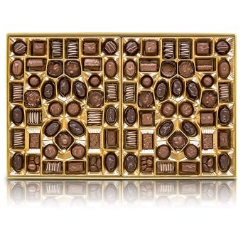 Russell Stover Whitman's Giant Sampler Assorted Chocolates Box, 40 Ounce
