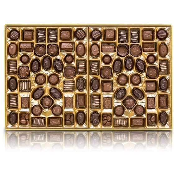 Russell Stover Whitman's Giant Sampler Assorted Chocolates Box, 40 Ounce