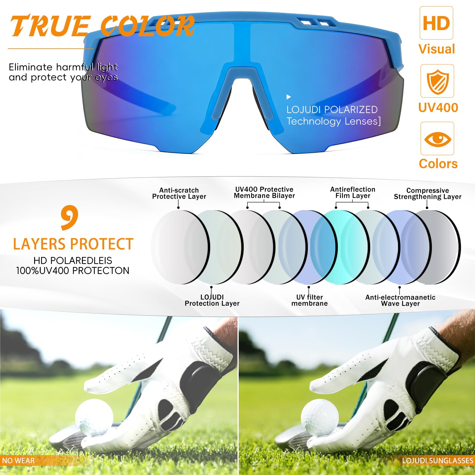 Sonnenbrille Kinder Fahrradbrille Jungen Mädchen - TR90 Flexiblem Rahmen Schnelle Brille Verspiegelt Jugendliche Sportbrille für UV Schutz