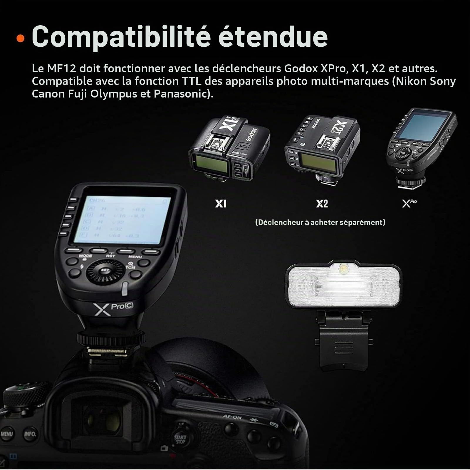 GODOX Flash Macro MF12
