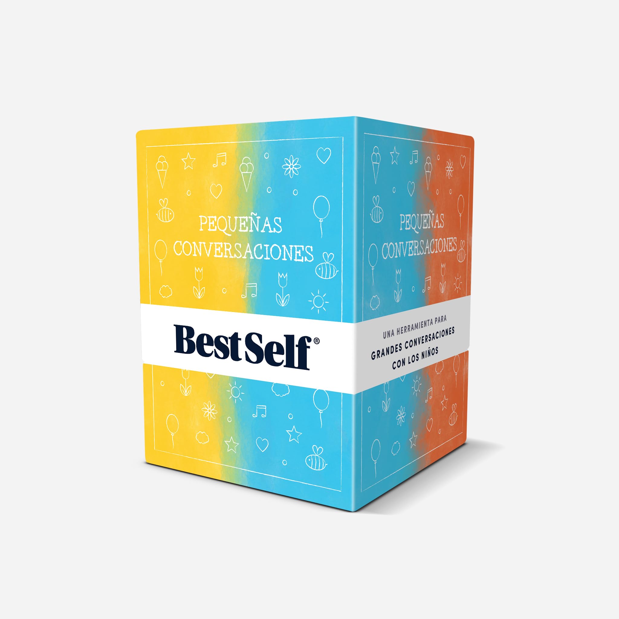BestSelf Pequeñas Conversaciones – Cartes de conversation espagnoles Little Talk – 150 invites, idéales pour les jeux de thérapie, les activités de compétences sociales et les conversations amusantes