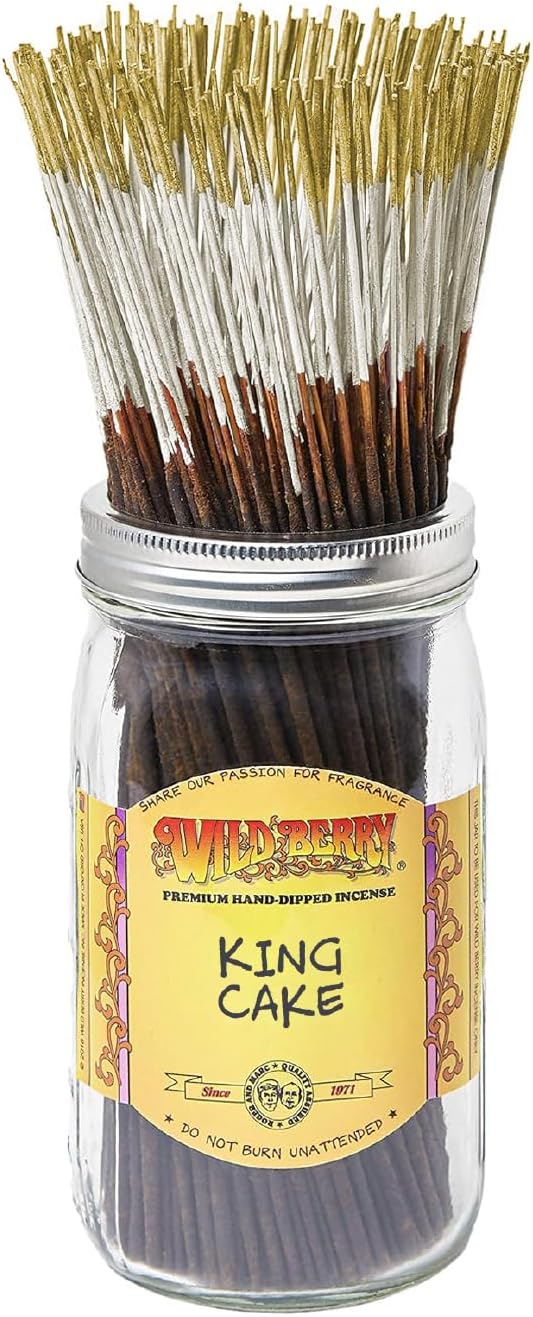 Wild Berry Incense Sticks King Cake Delectable Cinnamon