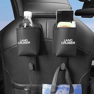 ランドクルーザー 車 シートフック ドリンクホルダー付き 多機能 250 300 70 車内収納 シートバック ヘッドレスト支柱用