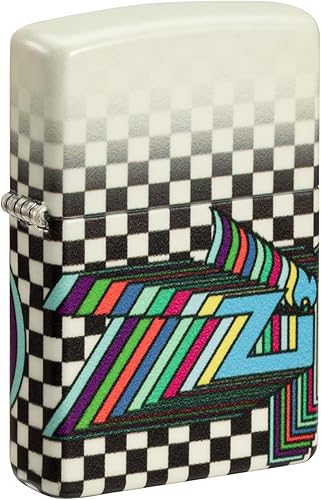 Zippo Nostalgia Design 540 Color Glow in the Dark - Encendedor de bolsillo