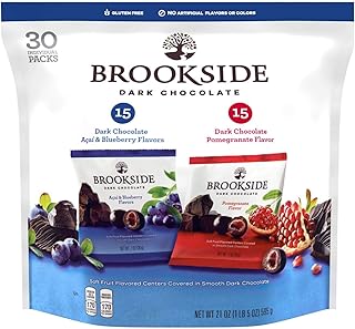 2 Set - Product of Brookside Dark Chocolate Variety Pack, 30 pk./0.7 oz.