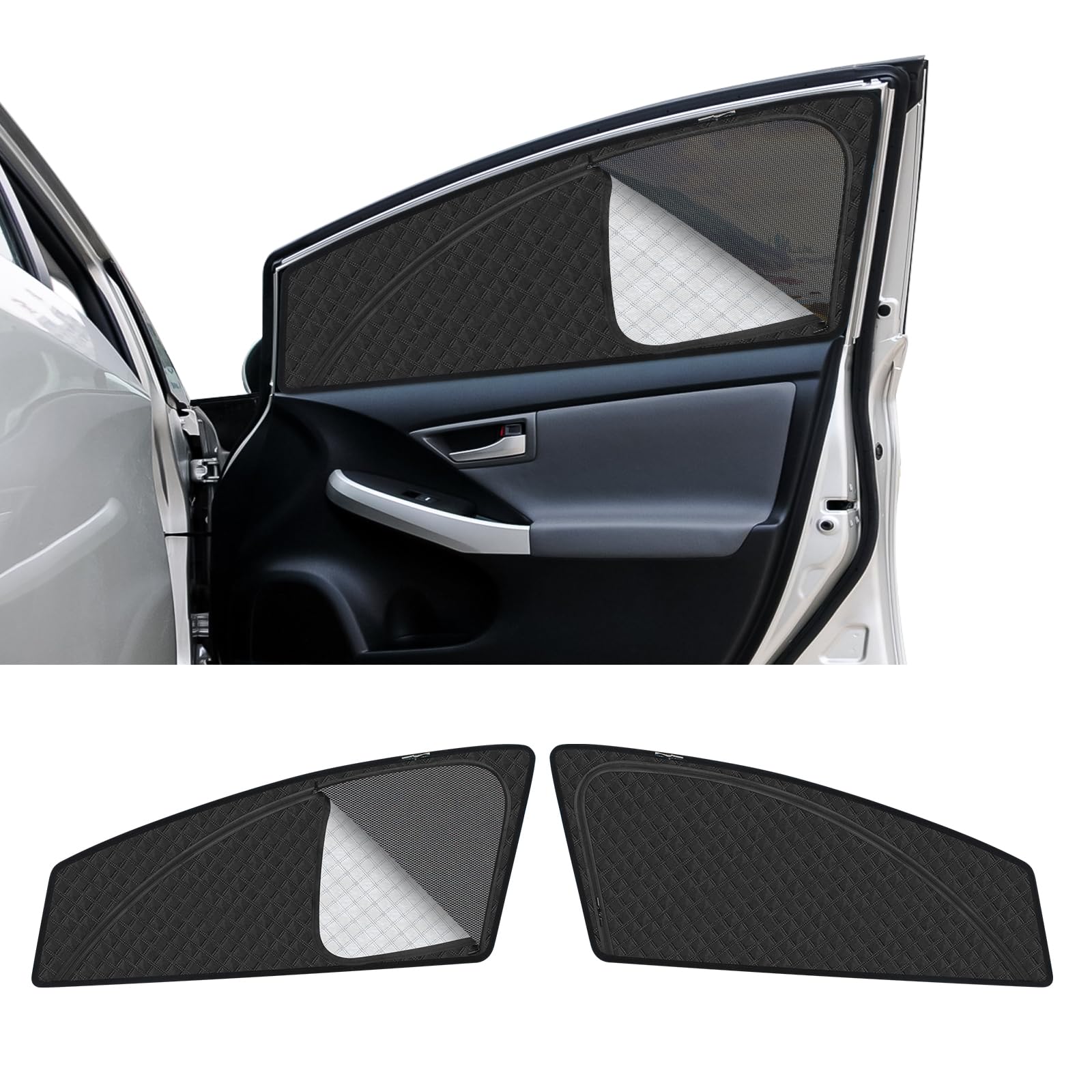 Amazon.co.jp: 新型 プリウス 30系 専用 サンシェード マグネット式