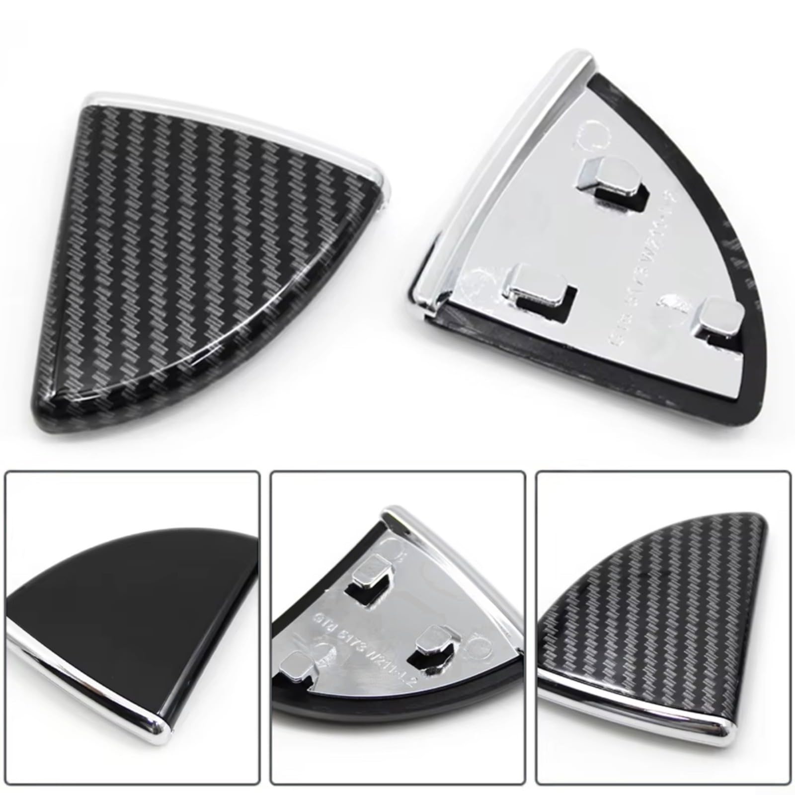 Armlehnen Knopf Für Mercedes E-Klasse W211 | Kohlefaser Design | 2005-2008 Modelle