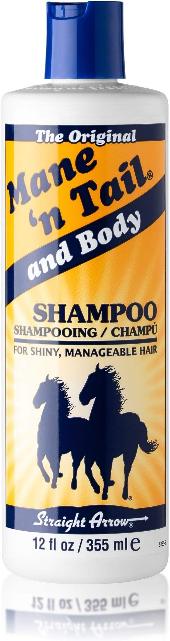 Mane 'n Tail & Body Shampoo for Shiny & MANAGEABLE Hair 12 oz, White (MNT543216)
