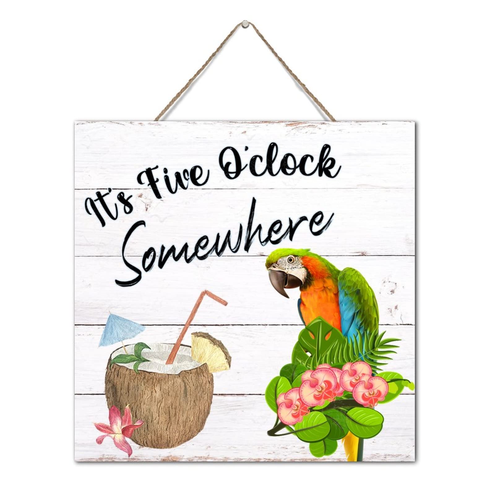 Plaque murale humoristique en bois idée cadeau crémaillère pour bureau