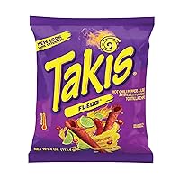 Vista 9 de Barcel Takis Mini Fuego Chili y Pimienta Lima Tortilla Chips, 28 gm, (04010186)