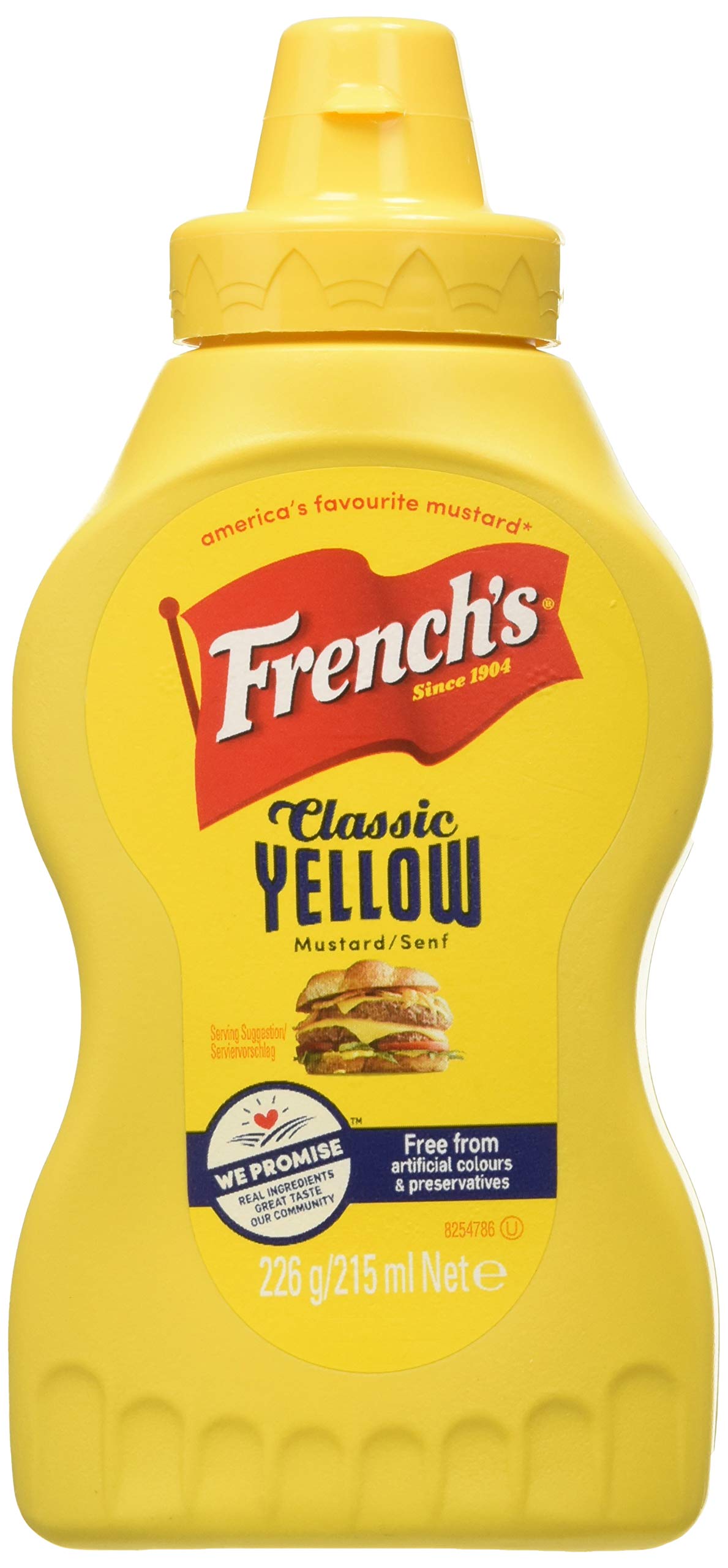 French's Mostaza Clásica Amarilla, 226g