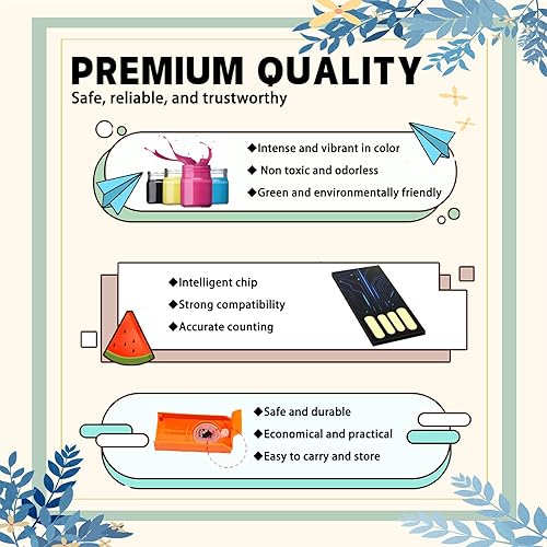 Miniatura 5 de Cartucho de tinta de repuesto 425 de alto rendimiento compatible con cartuchos de tinta Canon PGI425 compatibles con impresoras Canon Pixma MG8140