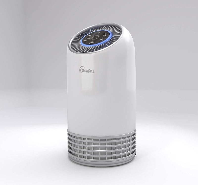 Air Purifier Bedroom Office Use [True Hepa] Filter Silent Comfort White Noise Smart Air Cleaner Smokers Eliminate Allergies Odor Dust Eliminator High Efficiently Carbon Filters [California Compliant] image 7