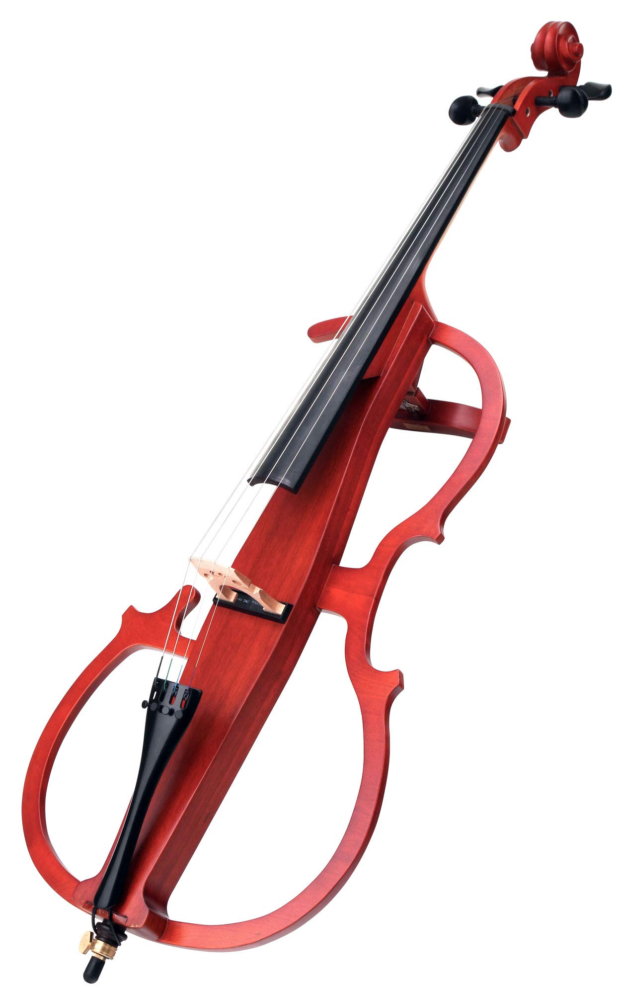 Classic Cantabile CE-200 Violoncello Elettrico (violoncello elettrico con pickup, custodia, misura 4/4) naturale opaco