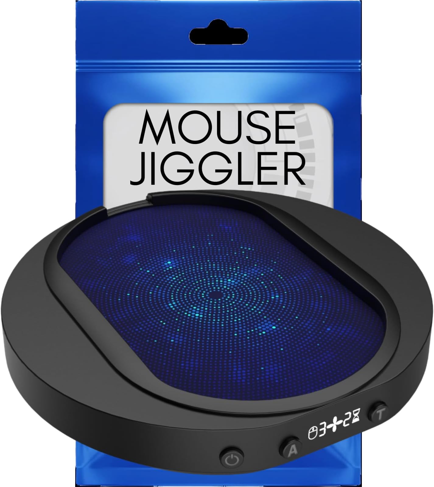 TECH8 USA, Undetectable USB Mouse Jiggler, Works in Background, Keeps Teams, Skype, Lync and PC Active, No Software, Plug-and-Play- US Company- 1 Pack