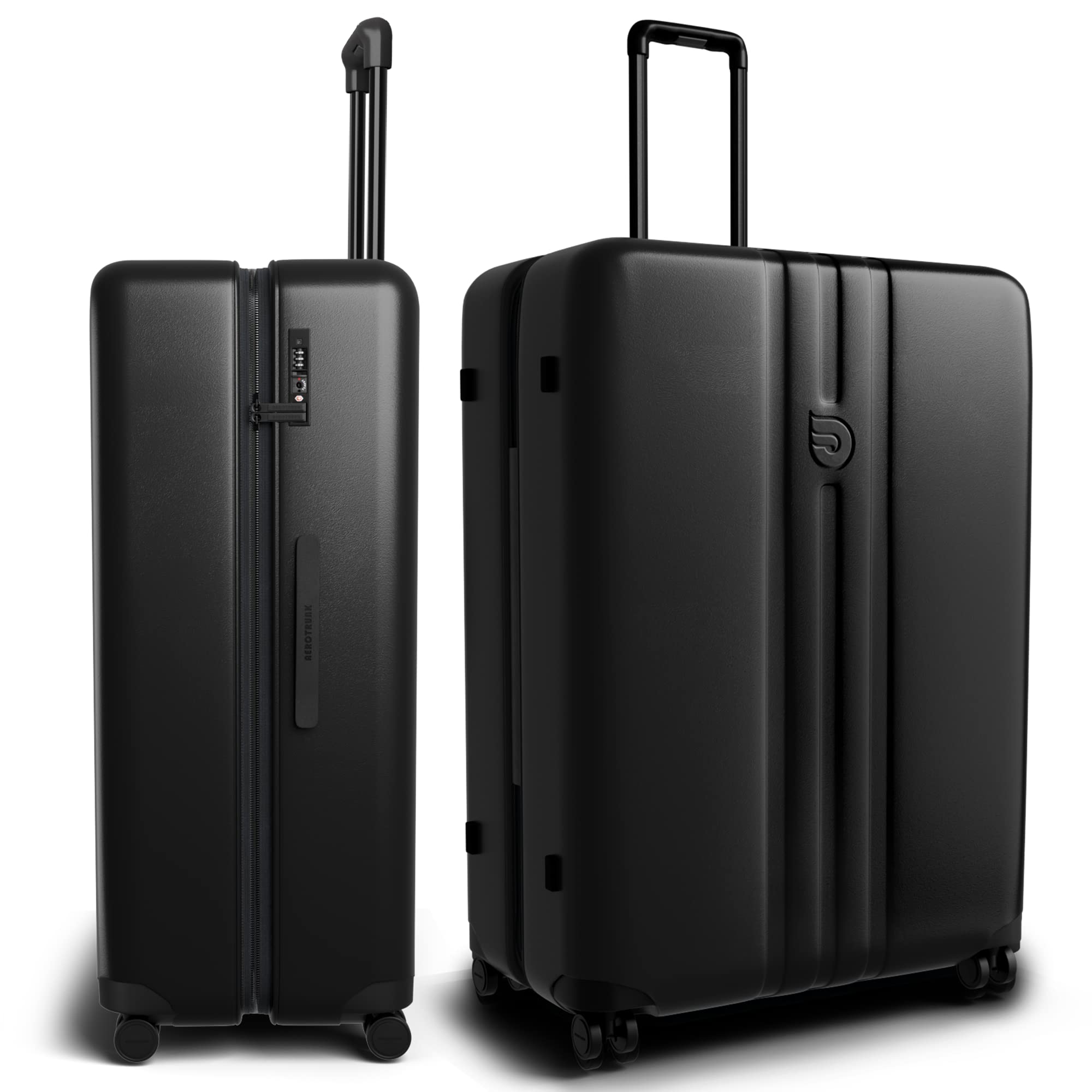 Aerotrunk Large Checked Luggage with Spinner Wheels Lightweight Hard