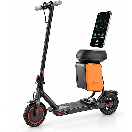 Qlaway 8.5" E Scooter for Adults 19/20 MPH 350/500W Motor 187.2/288.6/444WH Battery, Motorized Scooter Up to 22 Miles Range, Foldable Bearing 265 LBS/APP Control