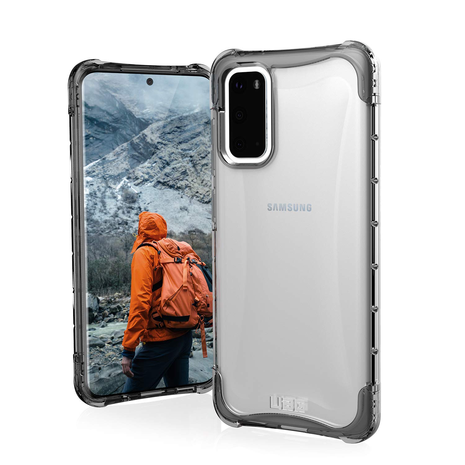 URBAN ARMOR GEAR UAG-GLXS20Y-IC Galaxy S20 Compatible Case, PLYO Ice PLYO-Ice