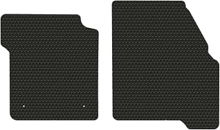 Lloyd Mats Compatible with Toyota Hino Truck - Black All-Weather Rubber Floor Mats Fits Conventional & XL 2005-2020
