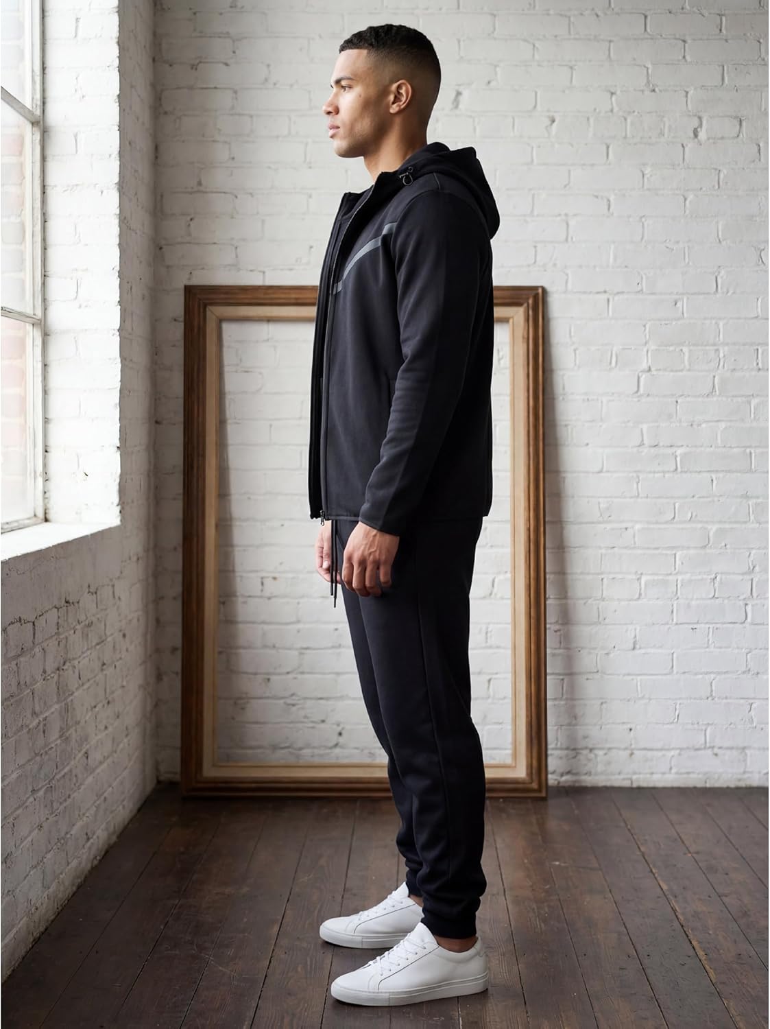 Men's Tech Jogging Sweatsuit 400GSM Winter Fleece Premium Cotton Blend