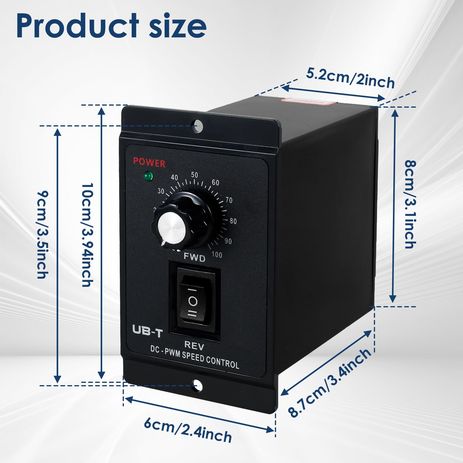 Amazon.com : LCZNXJJY DC Motor Speed Controller 12-60V 20A PWM