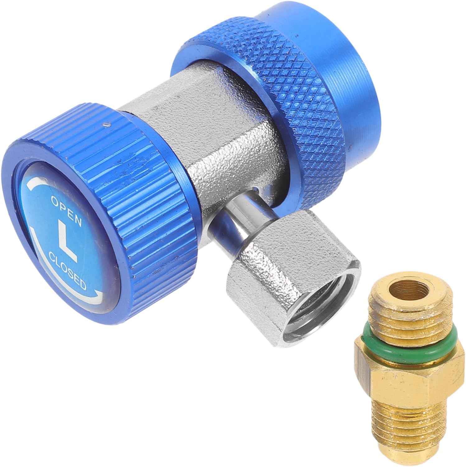 OUNONA Quick Coupler Adapter for Easy to Install Pressure Connector Automotive Tool for Efficient Conditioner Recharge